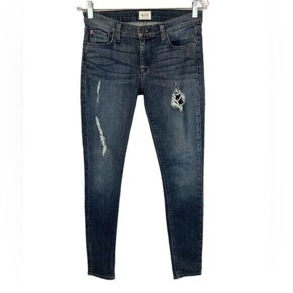 Hudson Jeans  Women's Size 26  Lowrise Krista Super Skinny Distressed